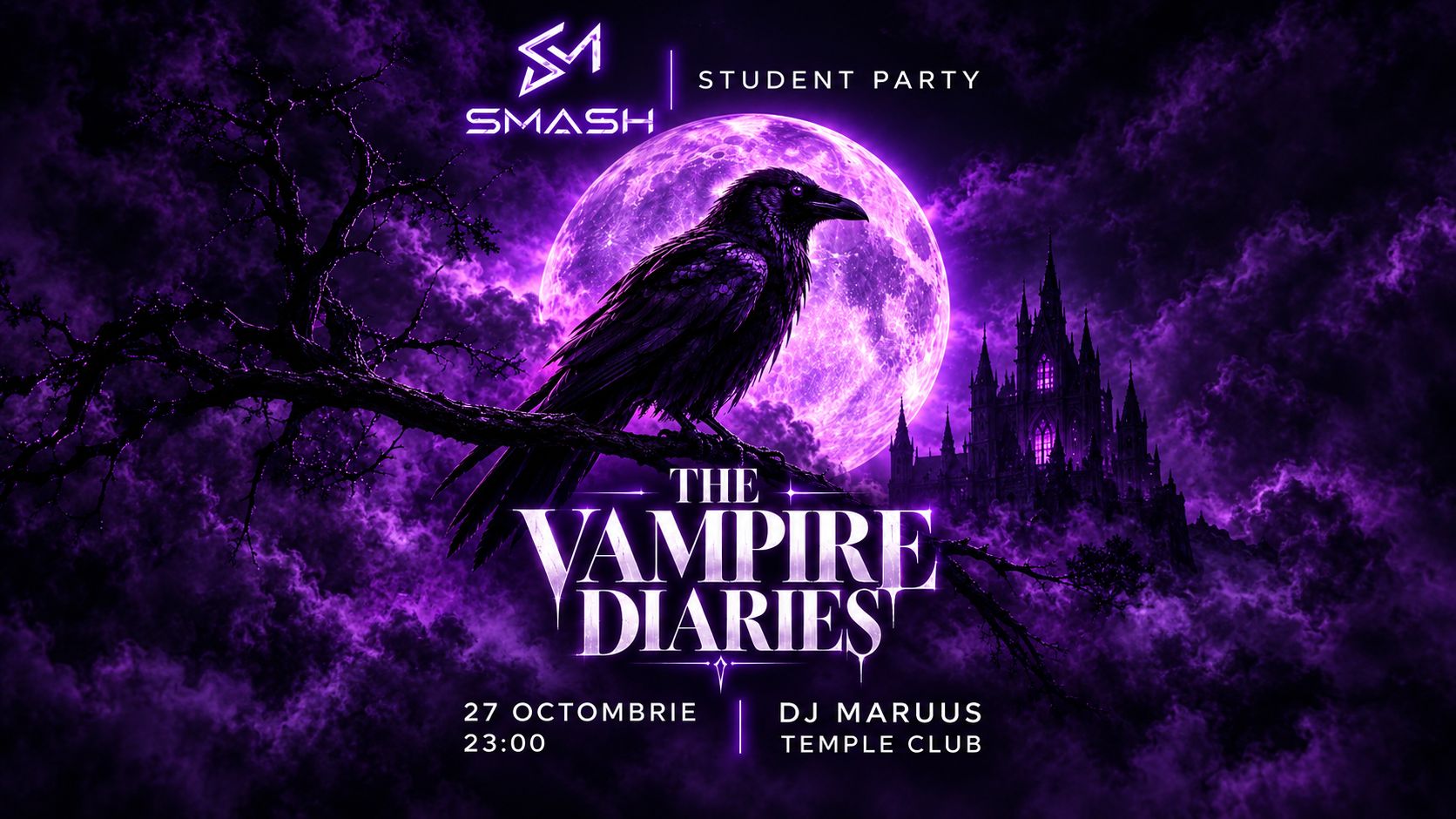 THE VAMPIRE DIARIES | SMASH PARTIES @ TEMPLE CLUB
