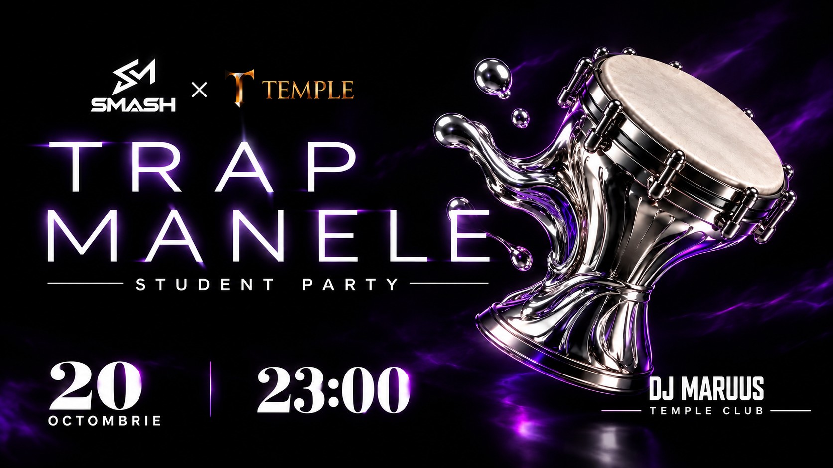 TRAPMANELE | SMASH PARTIES @TEMPLE CLUB